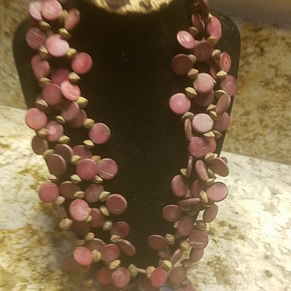 Rare design vintage necklace PM 495 - Picture 2 of 4